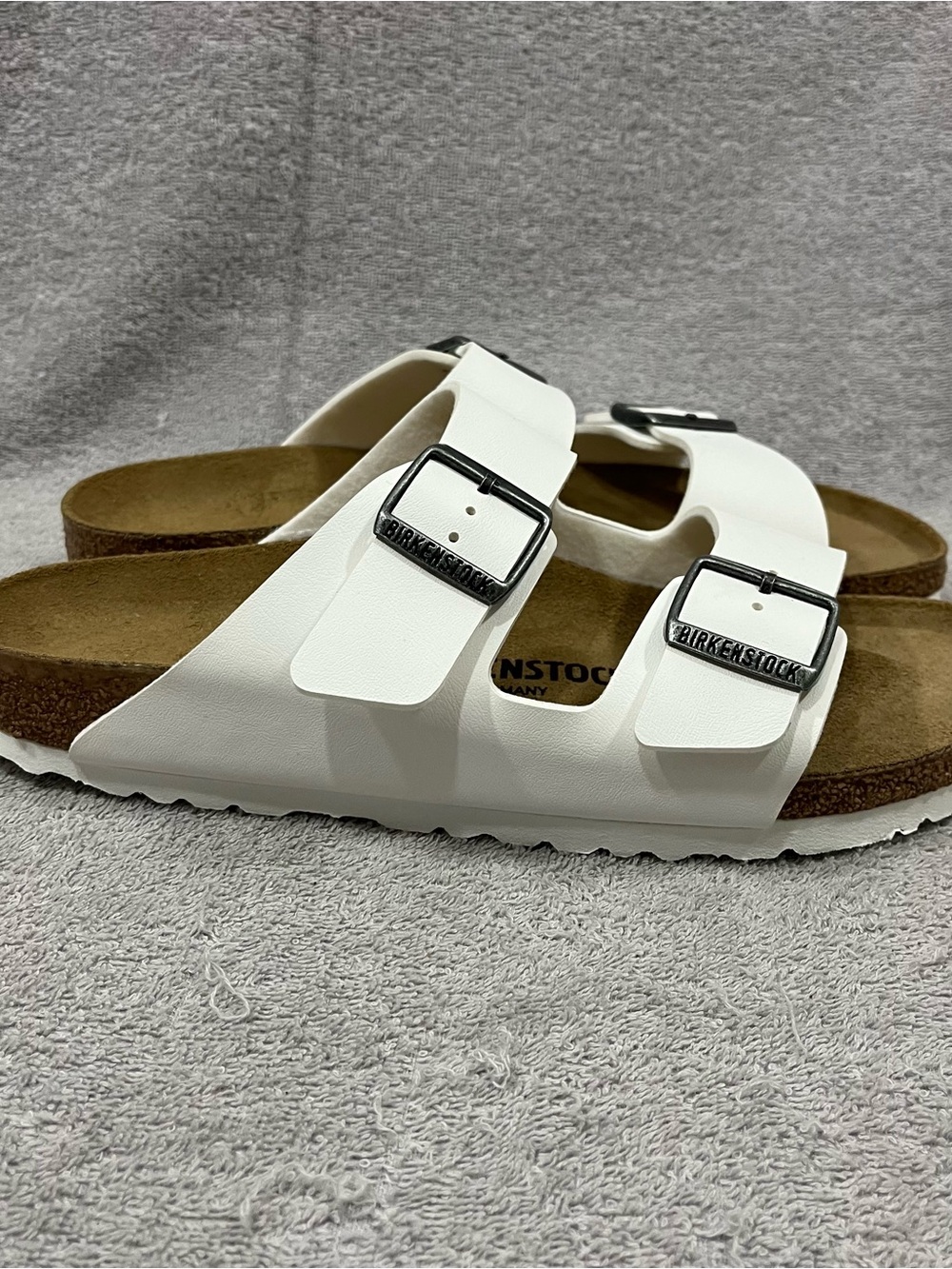 Birkenstock Arizona BS Women's Sandals White Size 41 (10) US NWOB